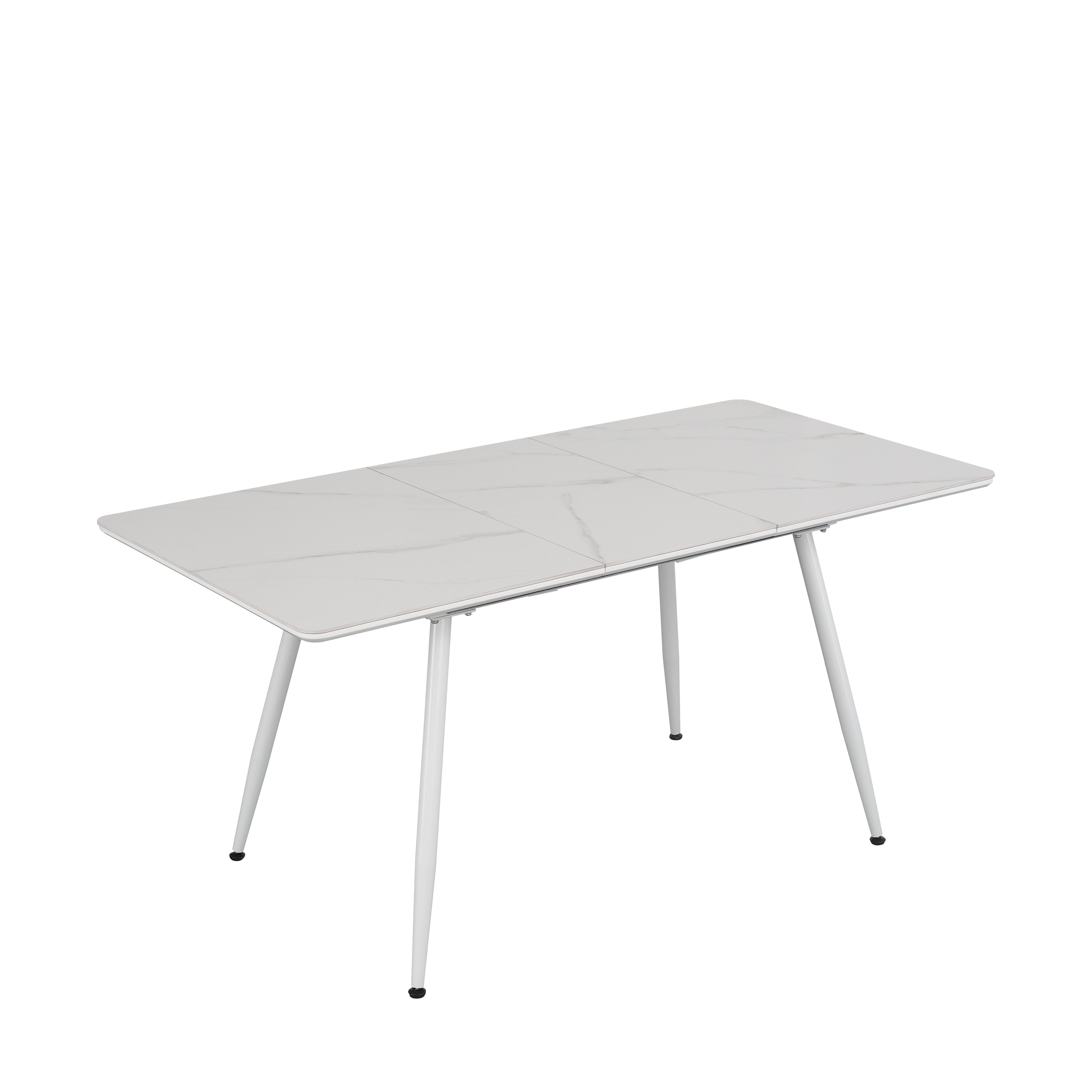 Masa STOUN DT20004B Ceramica 120(160)xW80xH76 (WHITE)