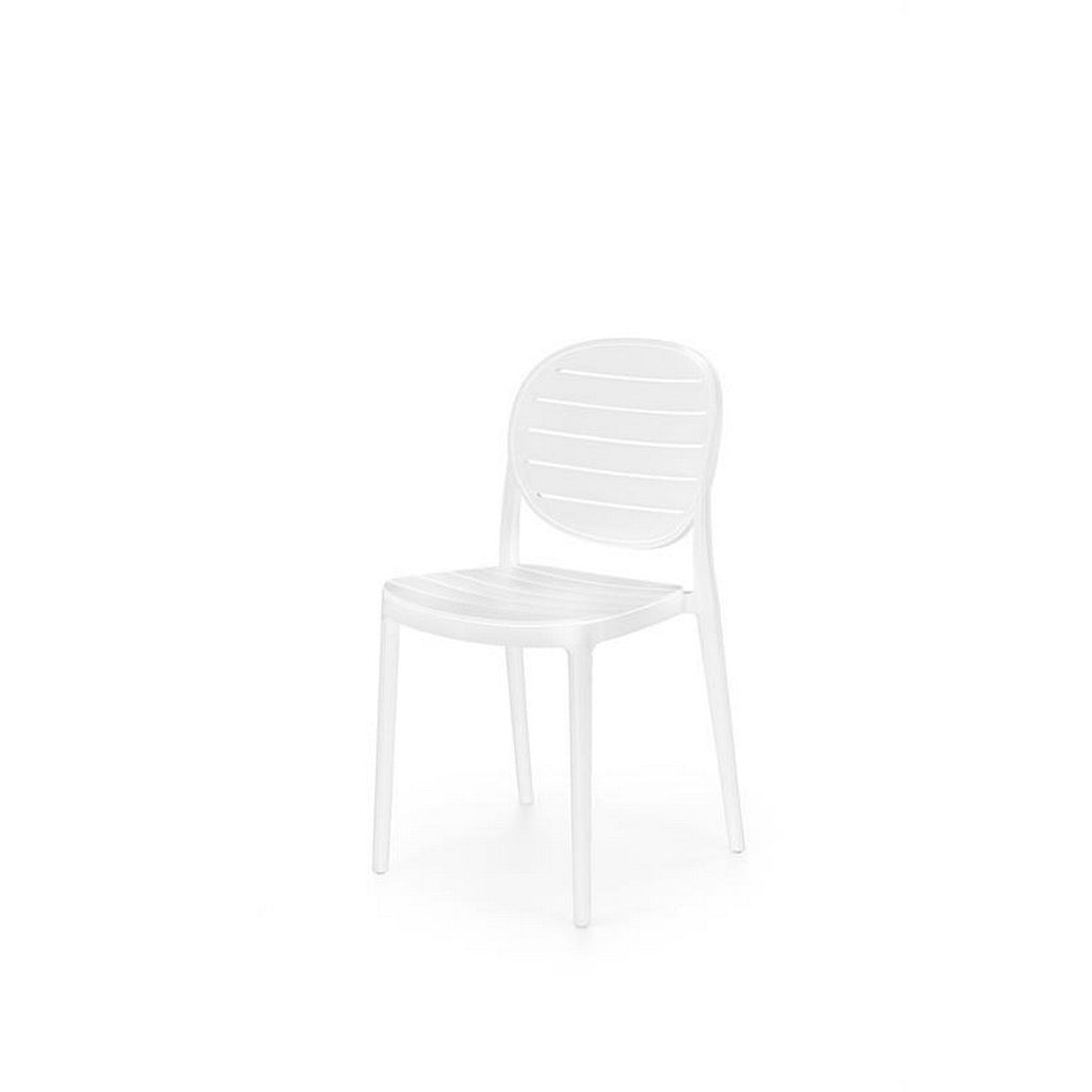 Scaun gradina K529, alb