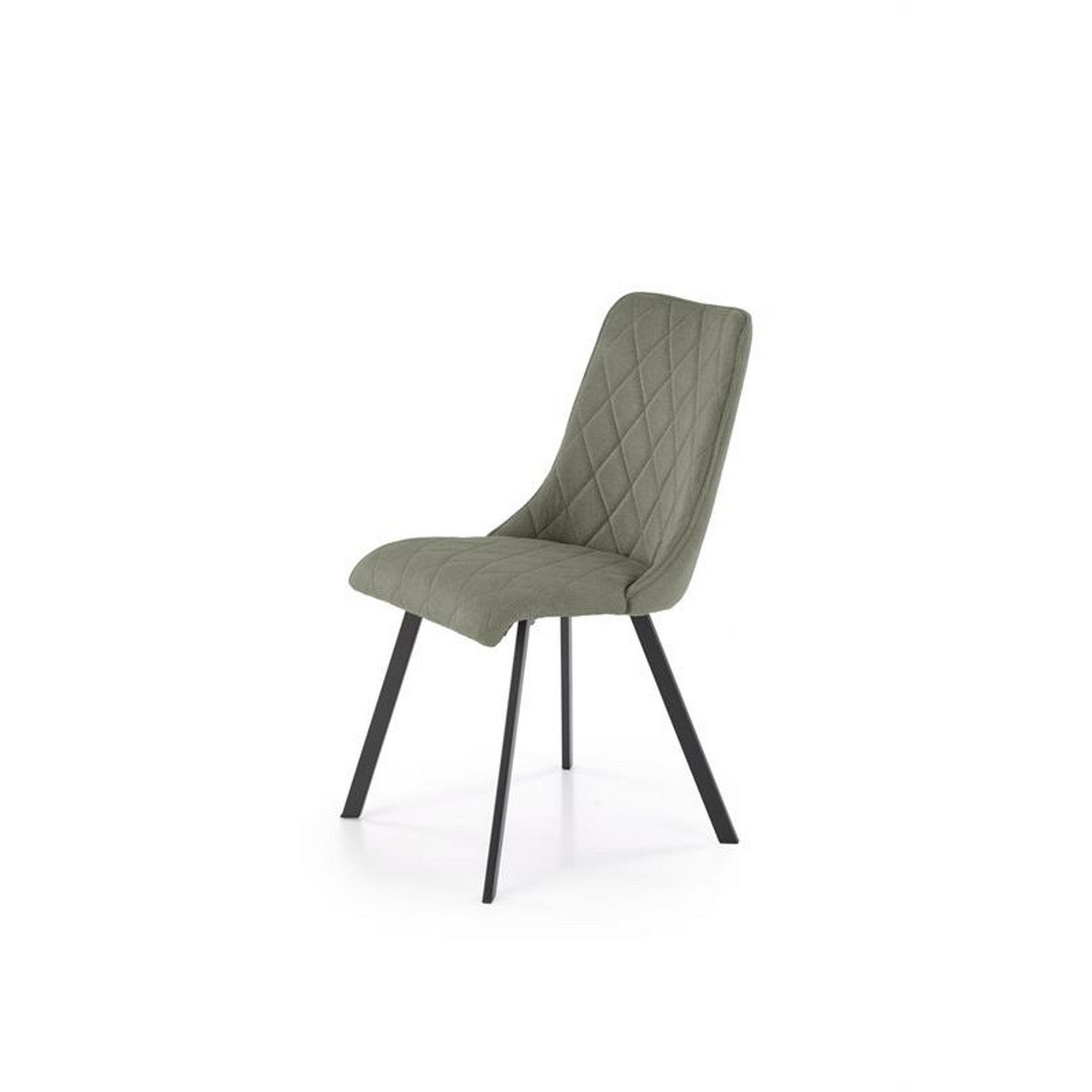 Scaun K561, verde olive / negru