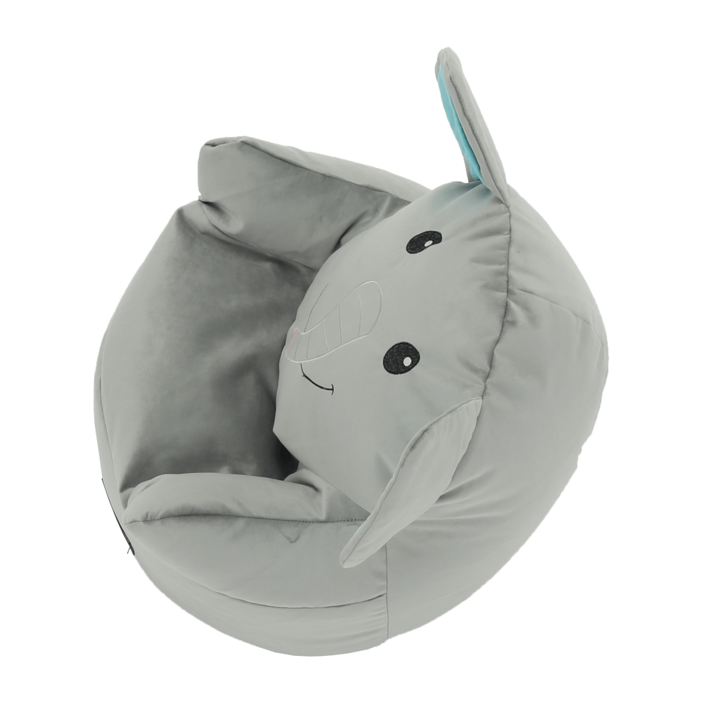 Fotoliu sac BABY, gri