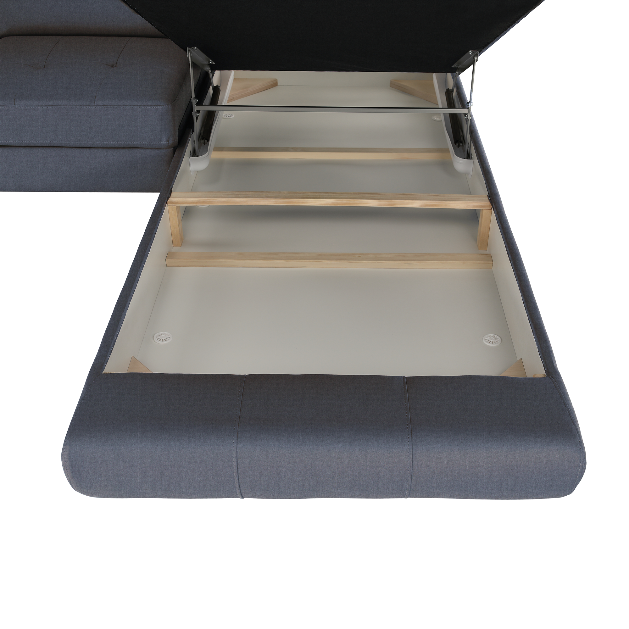 Set canapea cu spatiu de depozitare, BUTON R