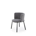 Scaun K531, gri/negru