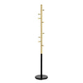 Cuier W68, negru / auriu