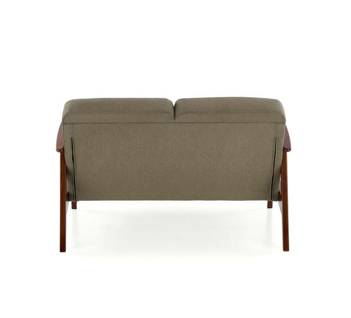 Canapea MILANO, verde olive / nuc inchis