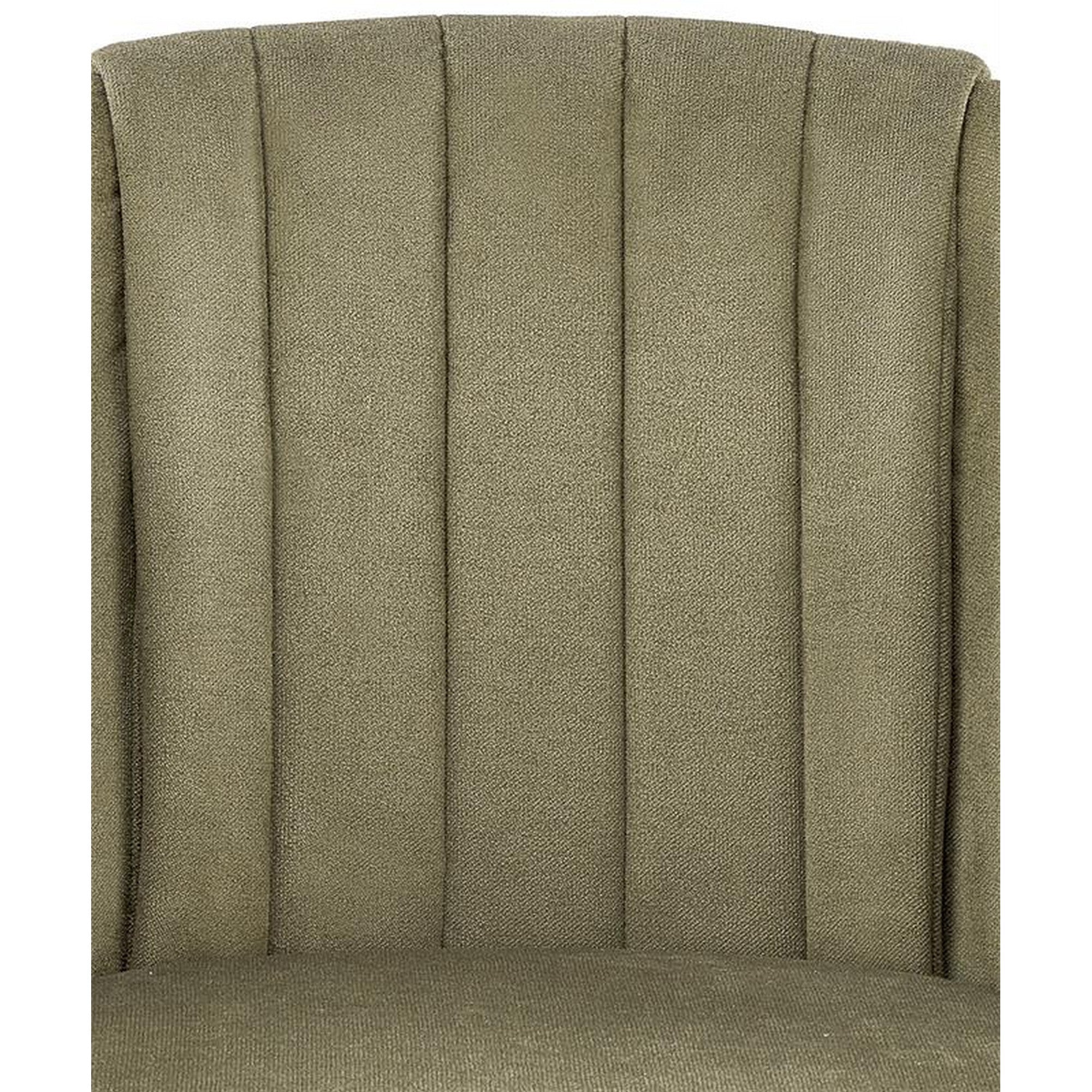 Scaun K533, verde olive / negru