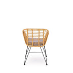 Scaun de gradina K541, stejar / gri / negru