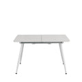 Masa STOUN DT20004B Ceramica 120(160)xW80xH76 (WHITE)