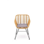 Scaun gradina K541, stejar/gri