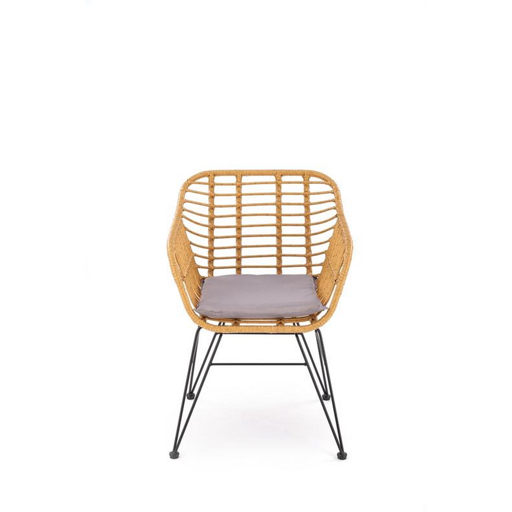 Scaun gradina K541, stejar/gri