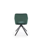 Scaun K535, verde inchis / negru