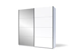 Dulap SMART Zegna ST200 2D (ALB/PLATINUM), vedere 5