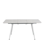 Masa STOUN DT20004B Ceramica 120(160)xW80xH76 (WHITE), vedere 4