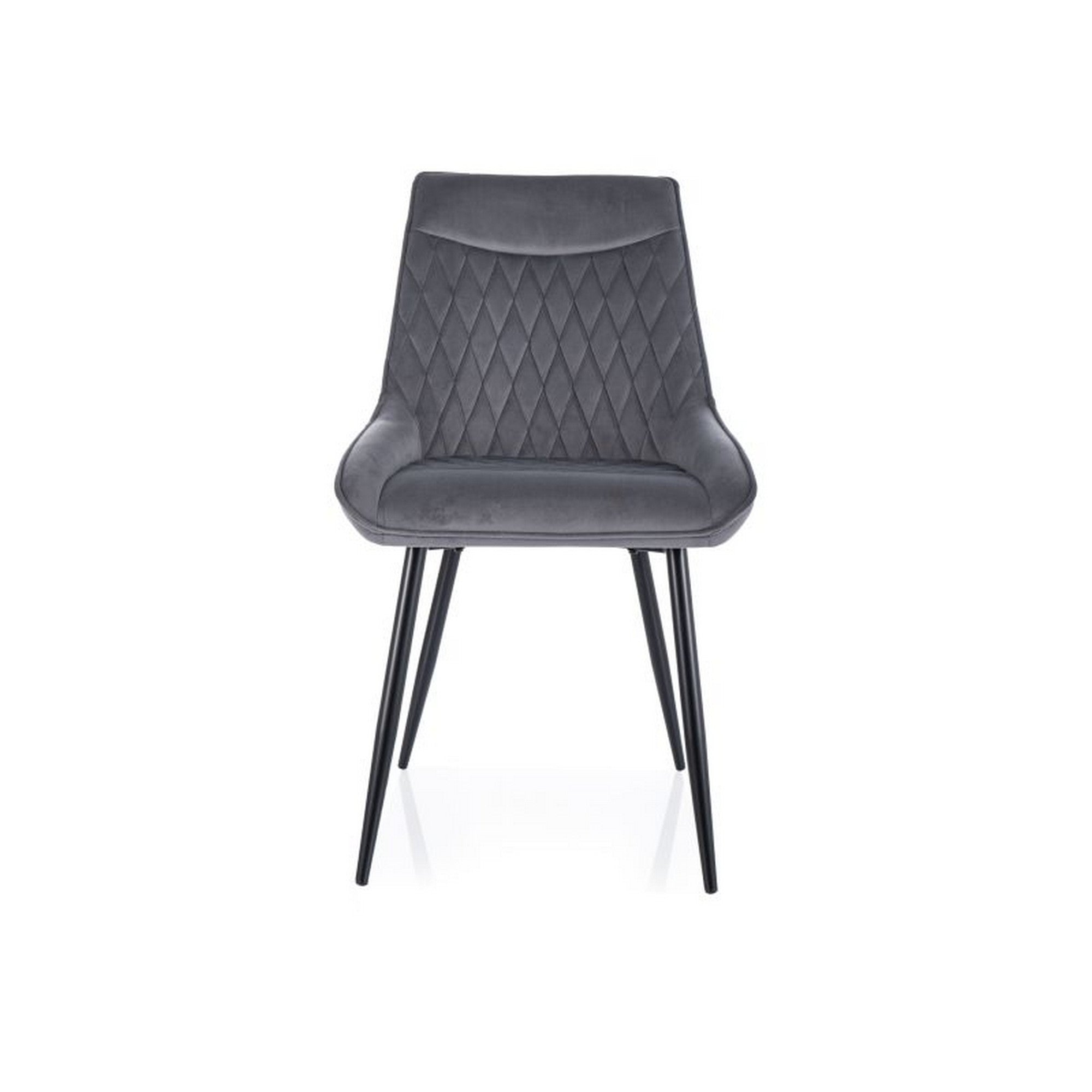 Scaun AGAT, gri / negru