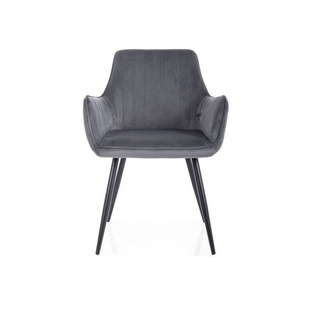 Scaun APPLE, gri / negru
