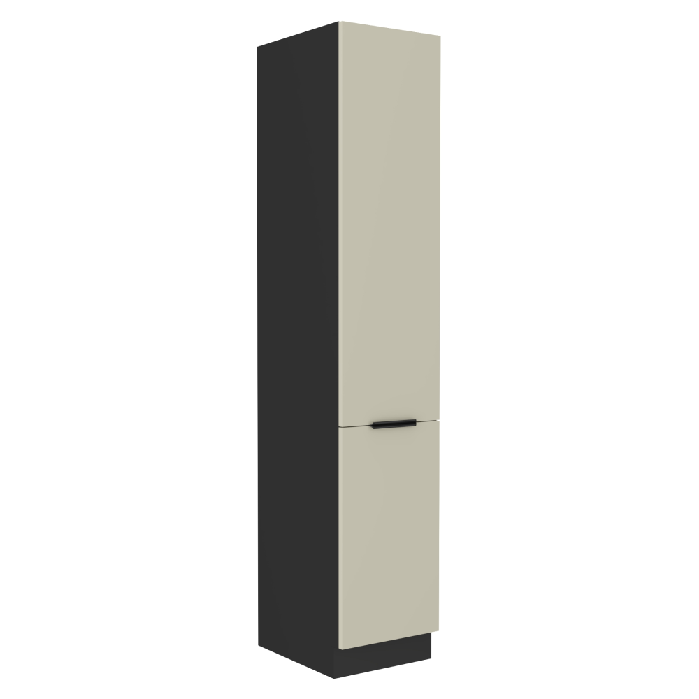 Dulap inalt ARAKA 40 DK-210 2F, casmir/negru
