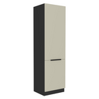 Dulap inalt ARAKA 60 DK-210 2F, casmir/negru