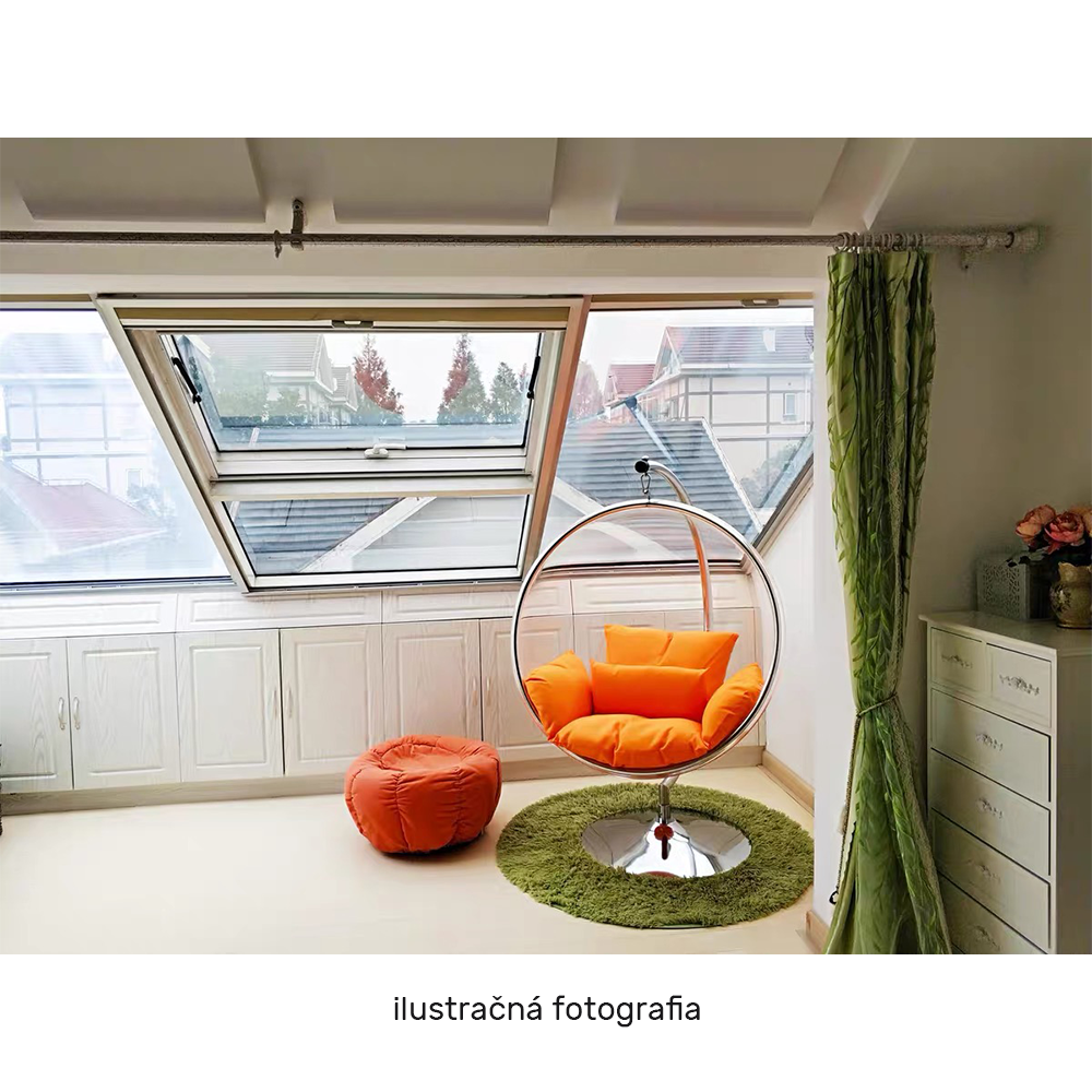Fotoliu balansoar tapitat BUBBLE NEW TIP 3, vedere 2