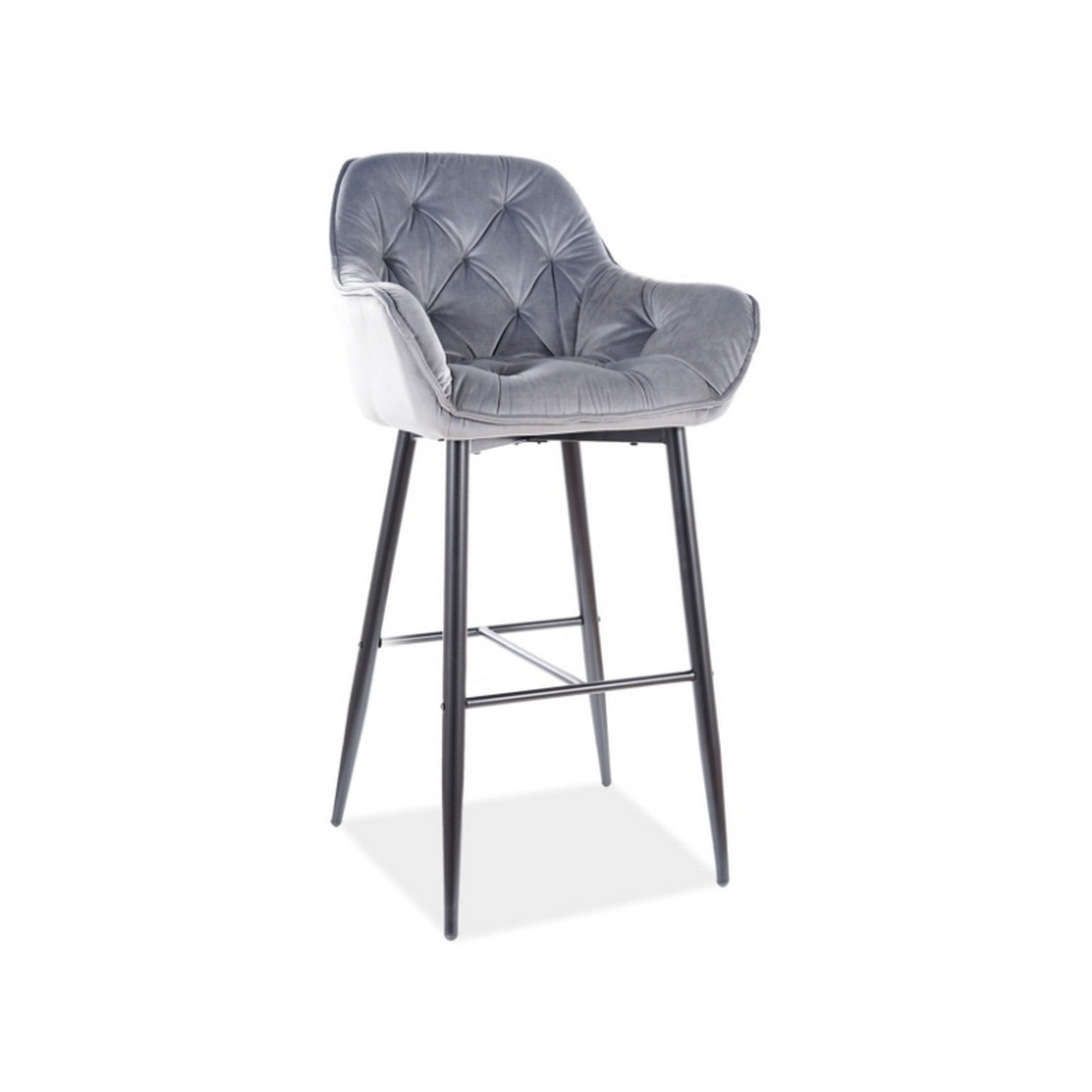 Scaun de bar tapitat CHERRY H-1