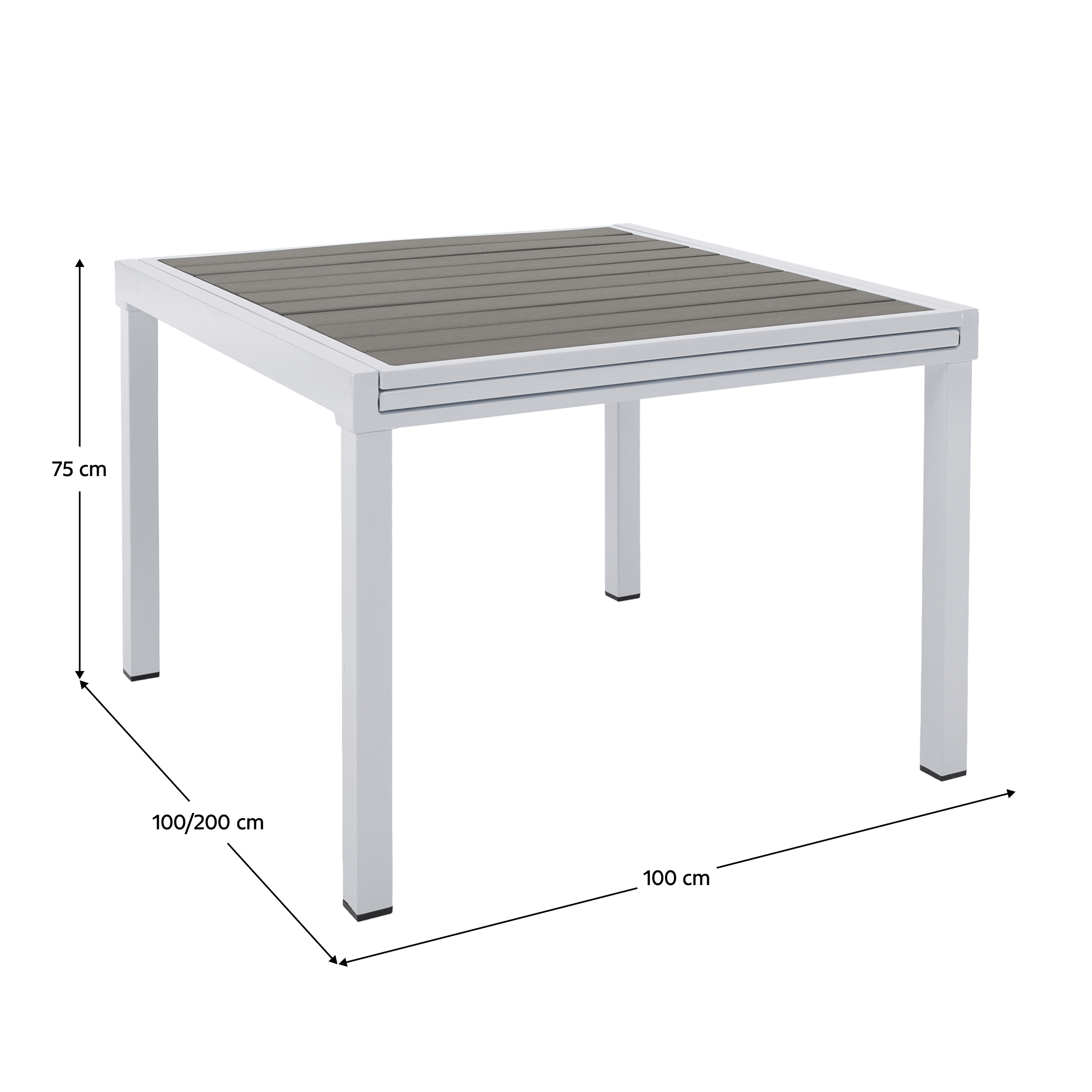Masa de gradina extensibila DORIO, vedere 4