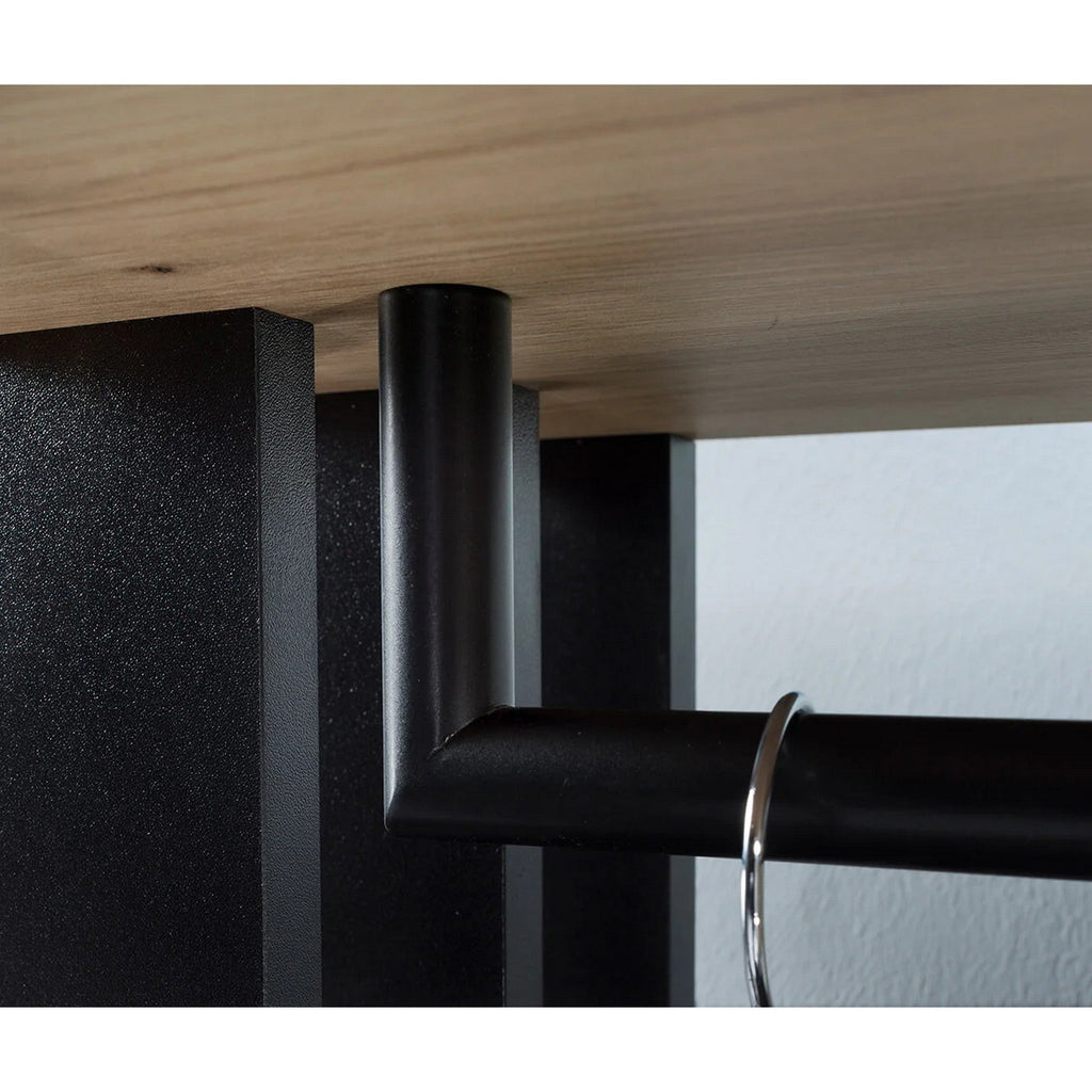 Set hol MILO, stejar atisan / negru