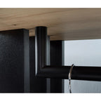 Set hol MILO, stejar atisan / negru