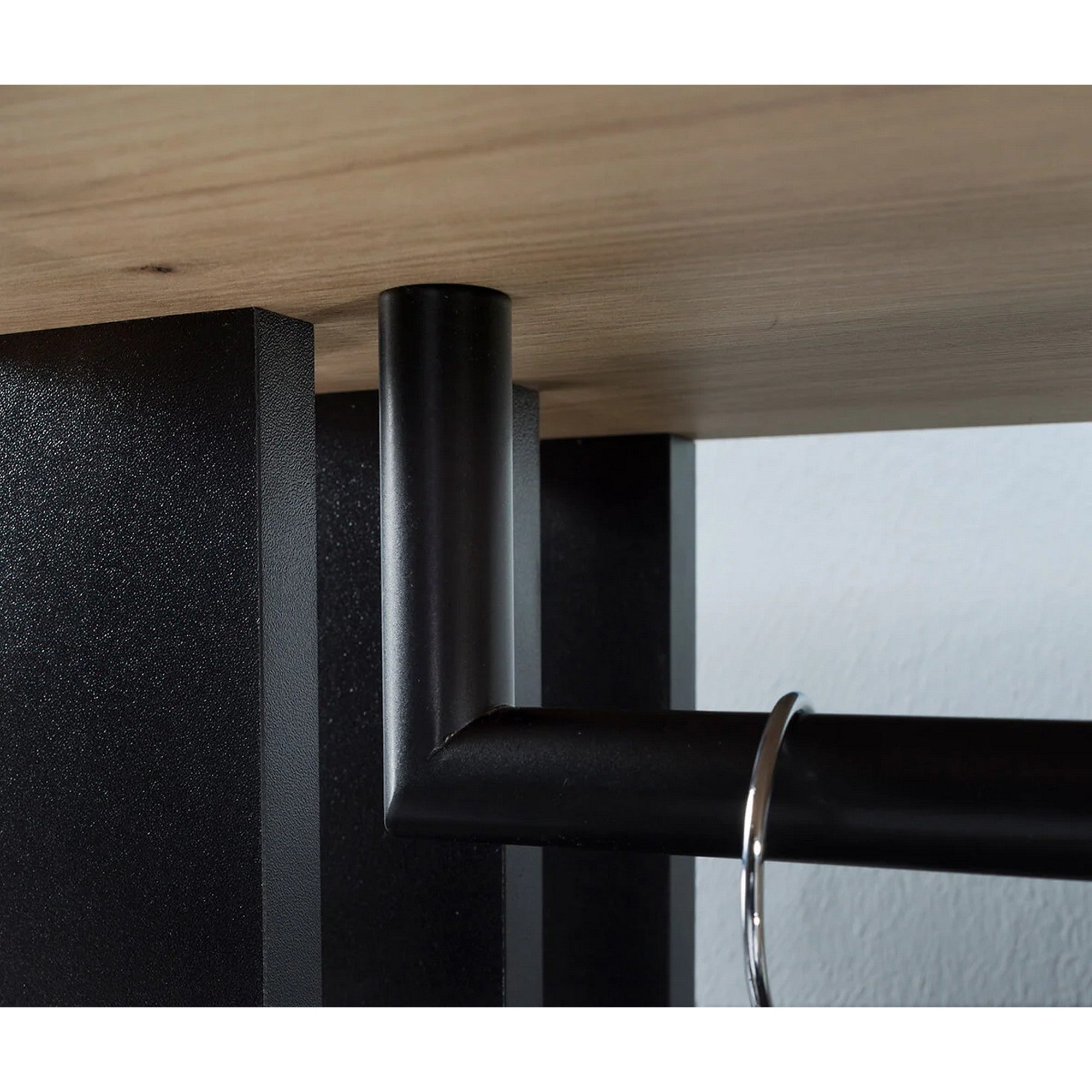 Set hol MILO, stejar atisan / negru