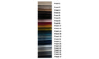 Set pat tapitat cu somiera rabatabila cu saltea inclusa, albastru, 140x200 cm, Fresh
