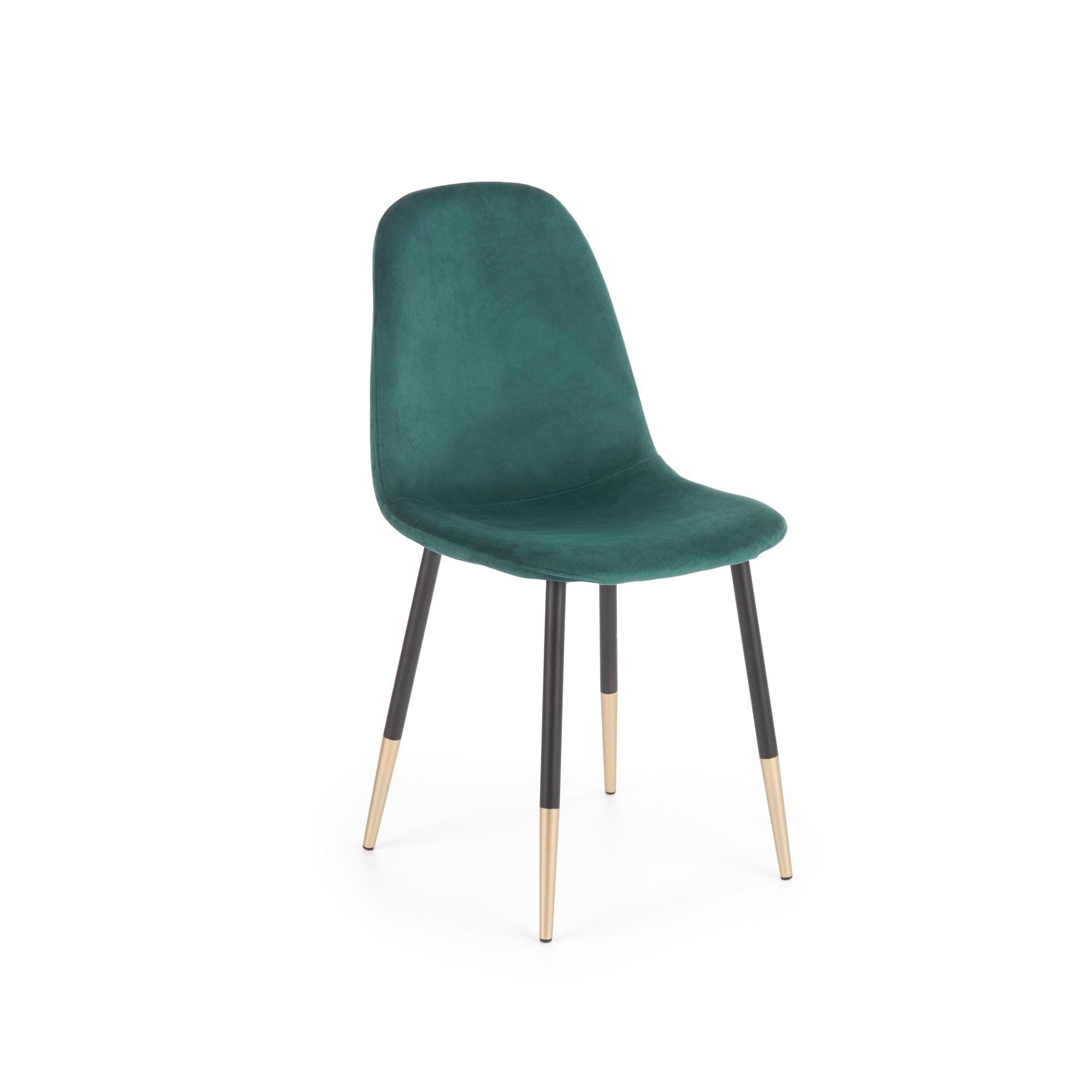 Scaun tapitat K379, verde