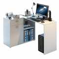 Masa PC de colt KALIMERO, alb
