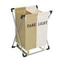 Cos de rufe din panza LAUNDRY NEW TYP 2, bej/maro