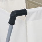 Cos de rufe LAUNDRY, bej / maro