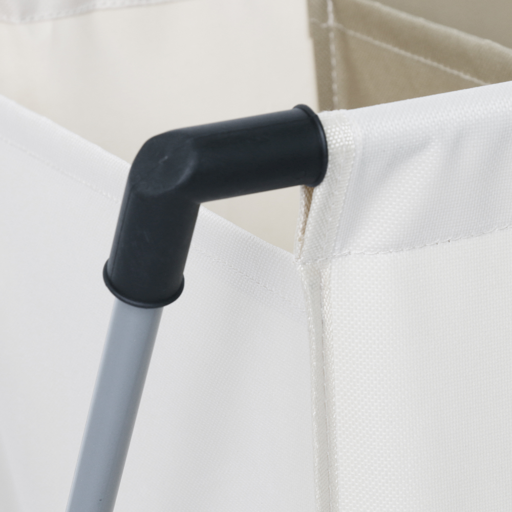 Cos de rufe LAUNDRY, bej / maro