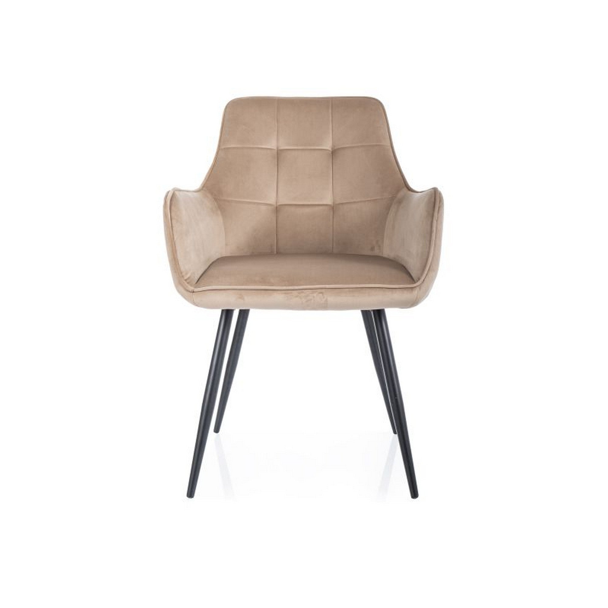 Scaun LEMON, bej/negru