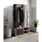 Set hol MILO, stejar atisan / negru