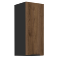 Dulap superior MENZO 30 G-72 1F, nuc okapi/negru