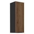 Dulap superior MENZO 30 G-90 1F, nuc okapi/negru