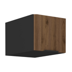 Dulap superior MENZO 40 NAGU-36 1F, nuc okapi/negru
