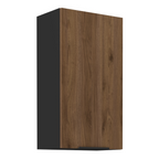 Dulap superior MENZO 50 G-90 1F, nuc okapi/negru