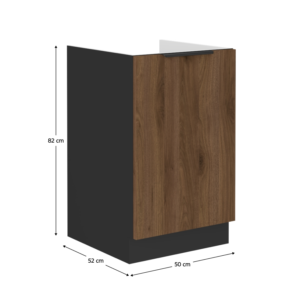 Dulap bucatarie modular MENZO 50 ZL 1F BB, vedere 3