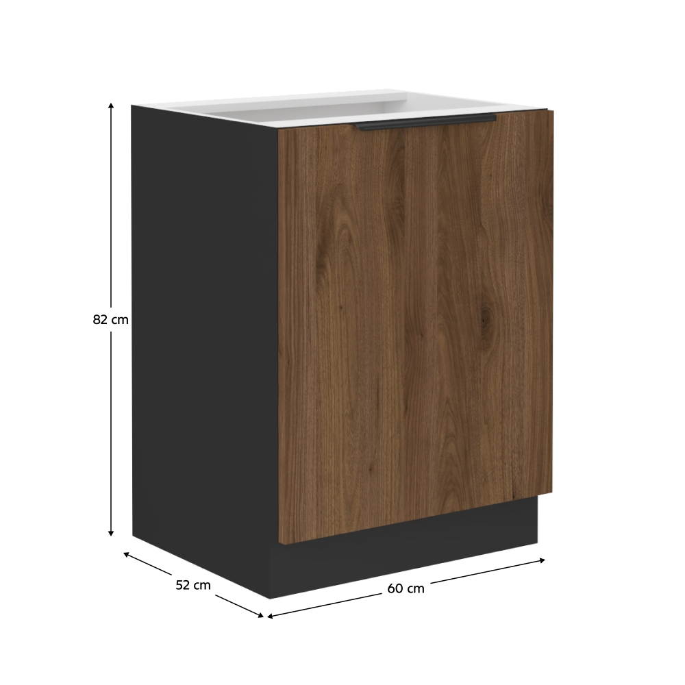 Dulap bucatarie modular MENZO 60 D 1F BB, vedere 3