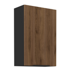 Dulap superior MENZO 60 G-90 1F, nuc okapi/negru