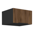 Dulap superior MENZO 60 NAGU-36 1F, nuc okapi/negru