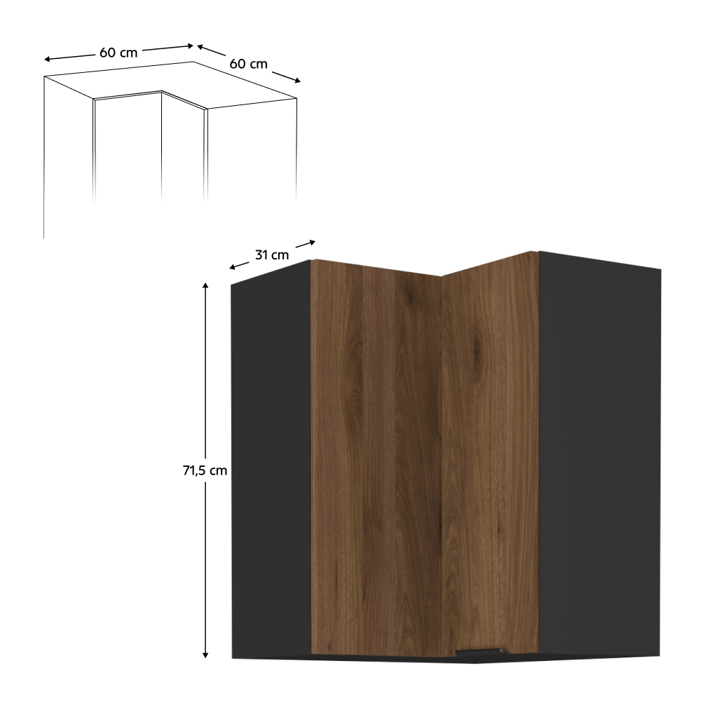 Dulap bucatarie modular MENZO, vedere 3