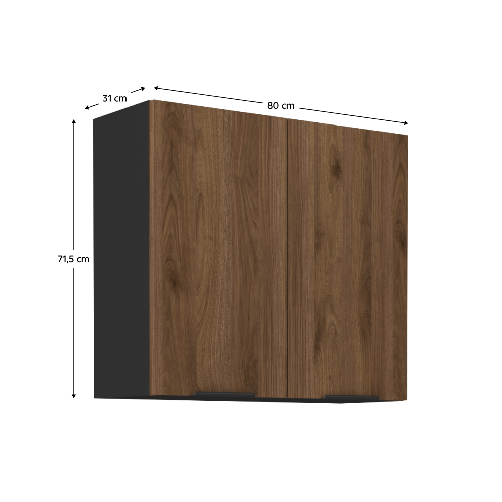Dulap bucatarie modular MENZO 80 G-72 2F, vedere 3