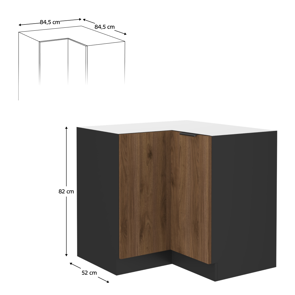 Dulap bucatarie modular MENZO, vedere 3