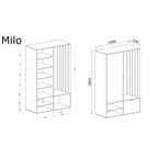 Set hol MILO, casmir