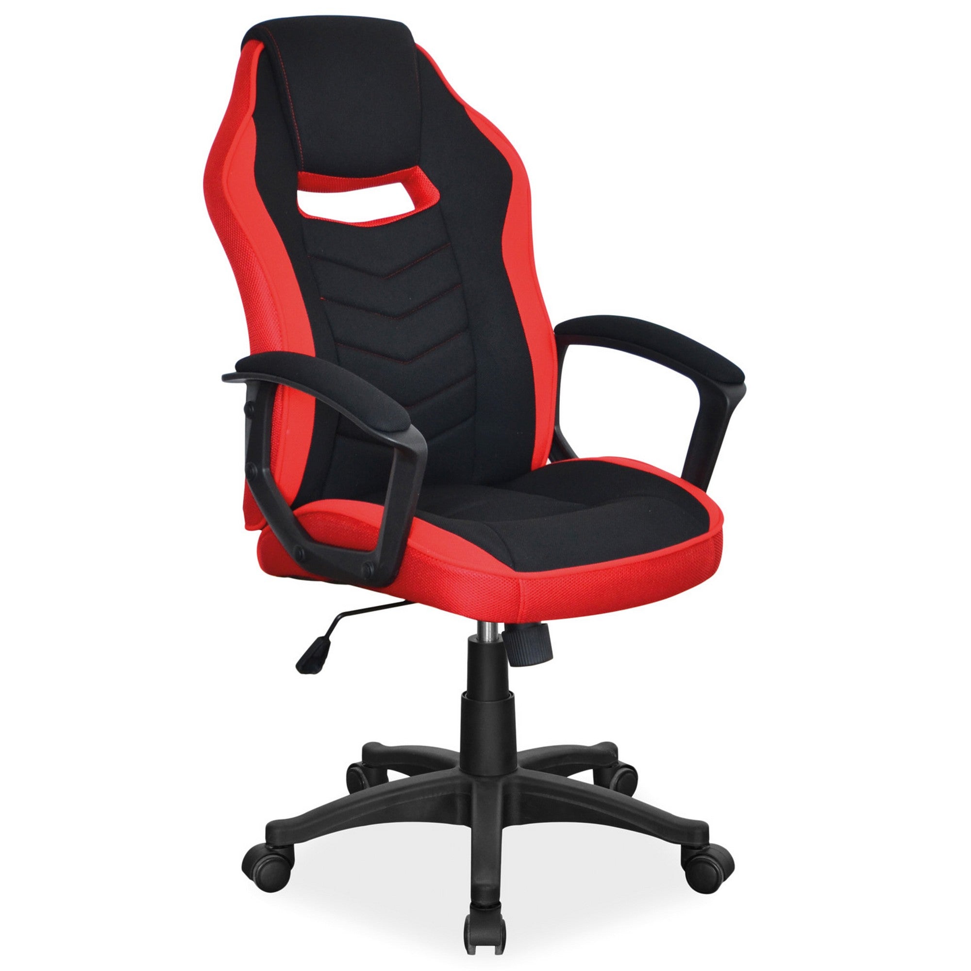 Scaun gaming Camaro, negru/rosu