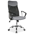 Scaun de bar tapitat Q-025, gri