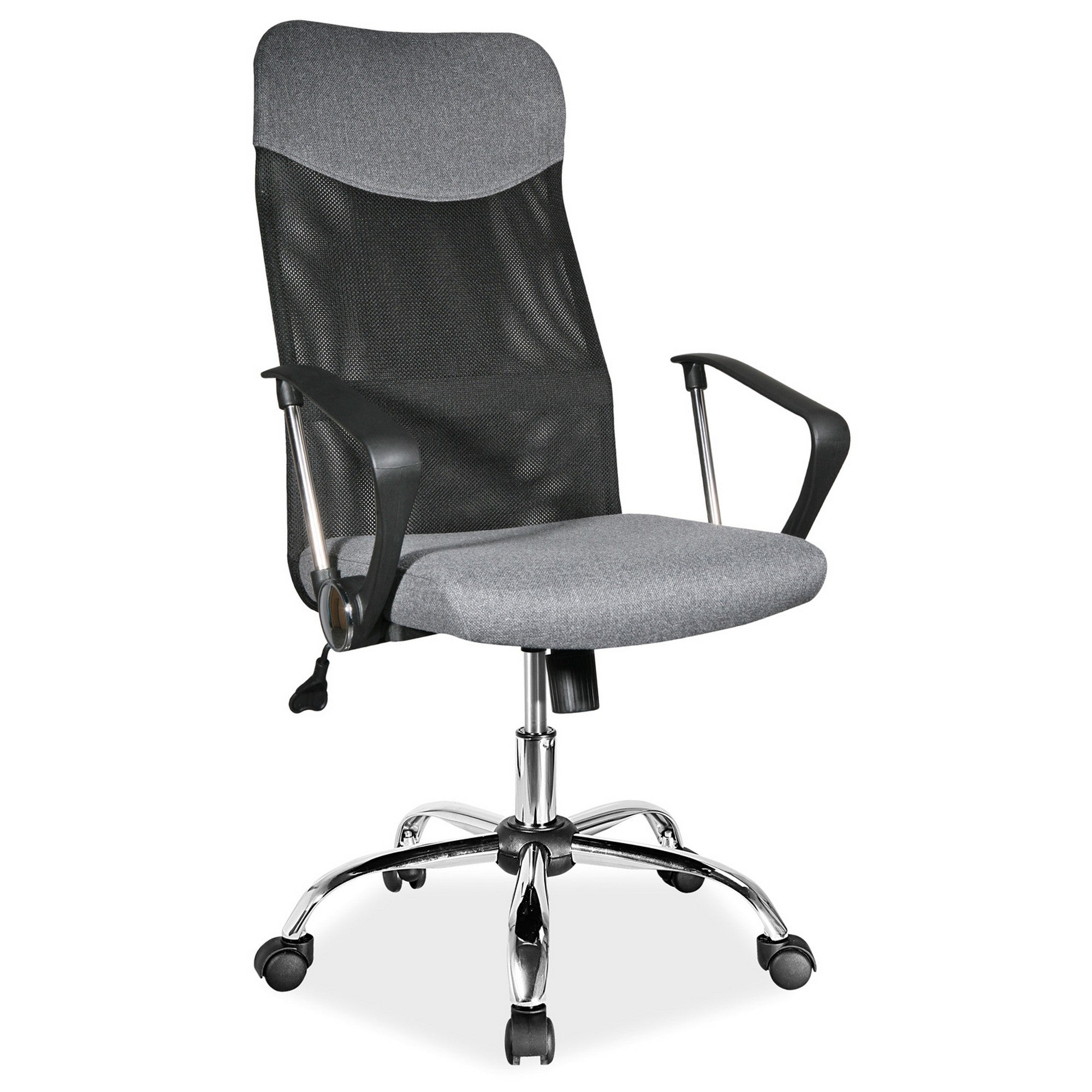 Scaun de bar tapitat Q-025, gri