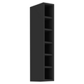 Dulap superior cu polita ARAKA/MENZO/SIBER 15 G-90 OTW, negru